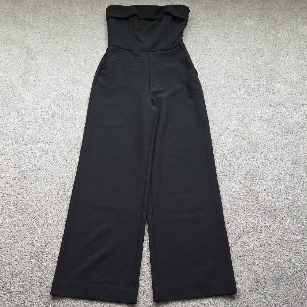 Pistola Black Valentina Jumpsuit Size Small